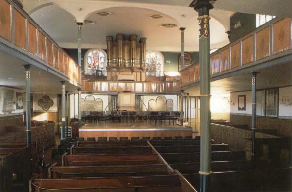 Interior of Countess of Huntingdon Hall